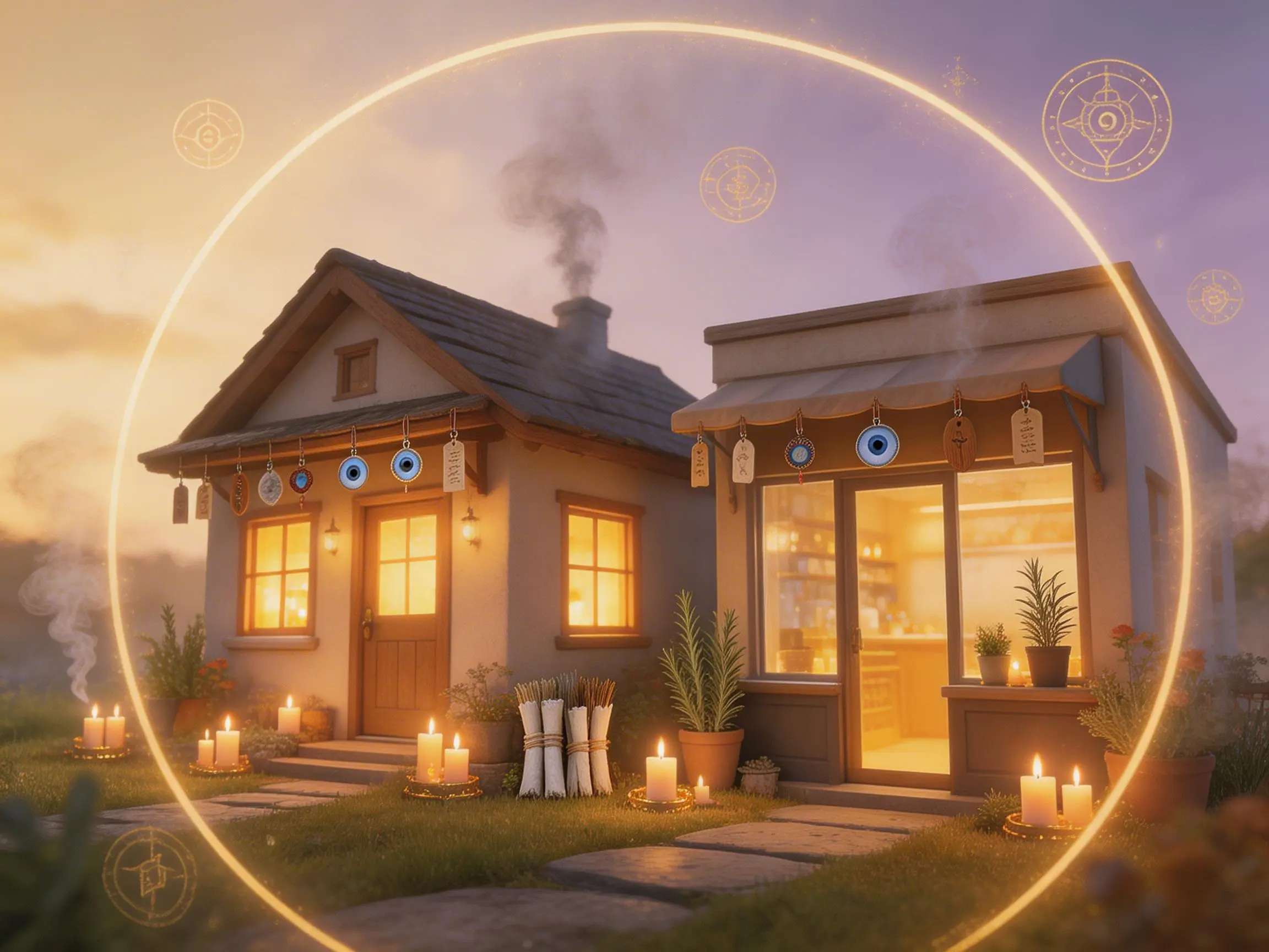 Ritual de limpieza energética de casas y negocios a distancia